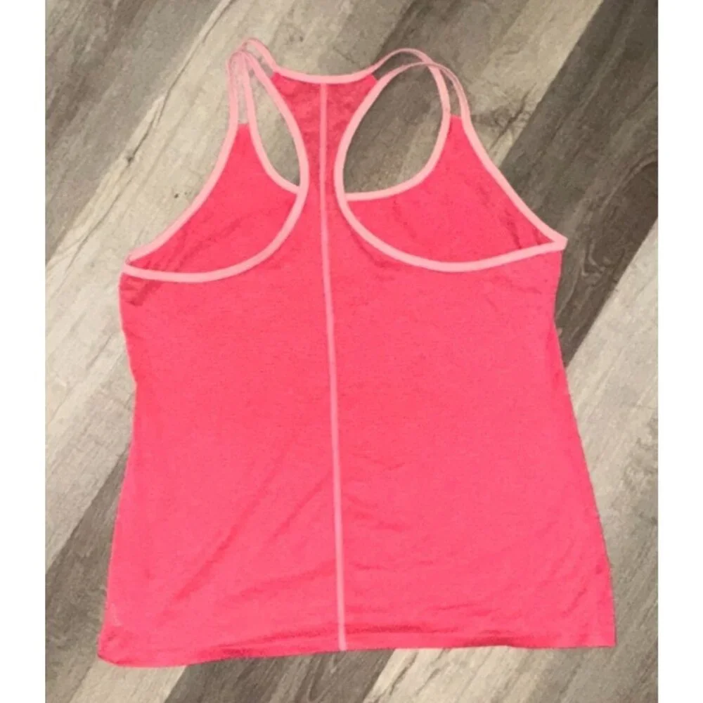 Pink Athletic Racerback Tank Top L/G - Picture 4 of 5